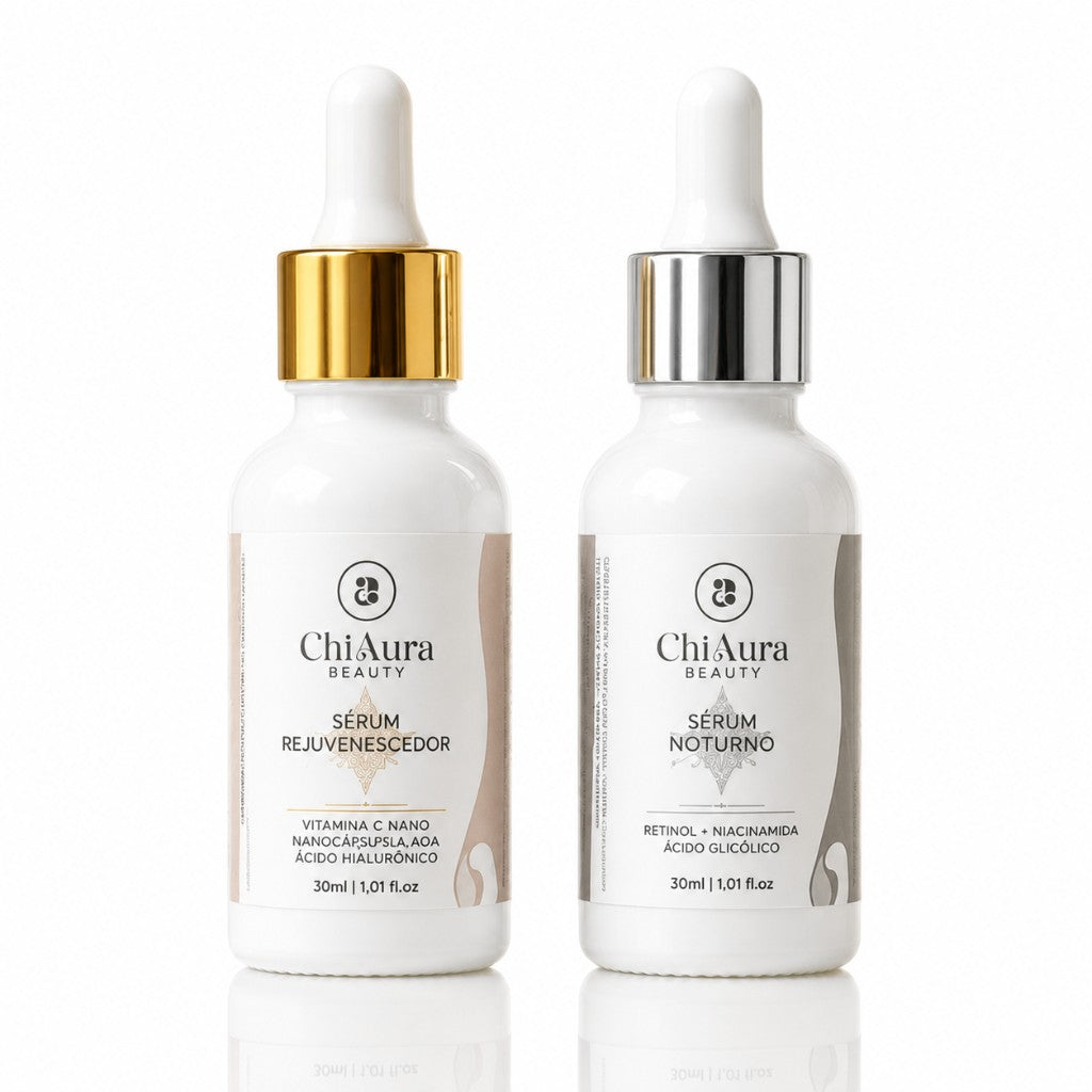 Kit Sérum Rejuvenescedor e Noturno